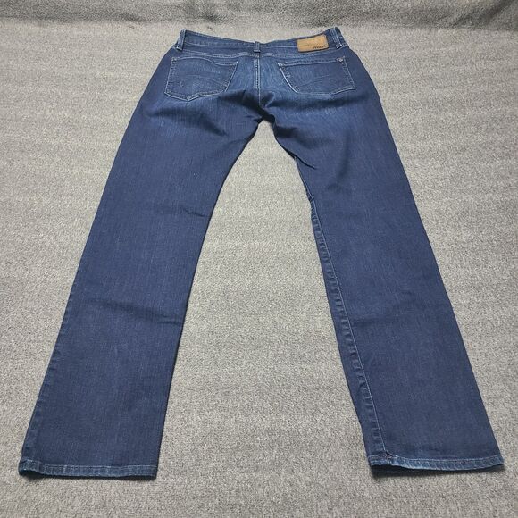 Mavi Jeans Mens 34x33 Zach Straight Leg Dark Indigo Denim Pants - Picture 7 of 9